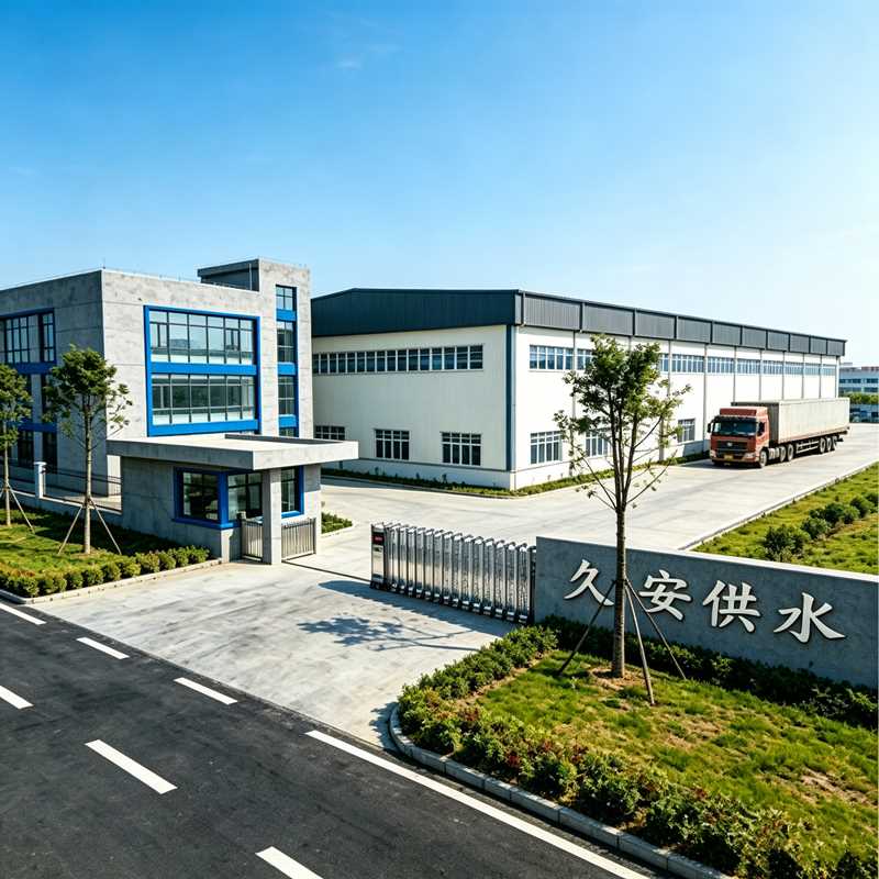 久安供水生产厂区外景，防水套管橡胶接头实体生产基地